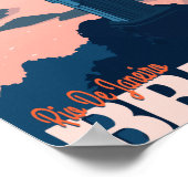 Rio de Janeiro Brazilië Poster (Hoek)