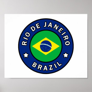 Rio de Janeiro Brazilië Poster