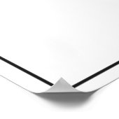 Rio de Janeiro, Brazilië, Poster van de minimalist (Hoek)