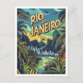Rio de Janeiro Brazilië Reizen Briefkaart (Voorkant)