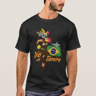 Rio de Janeiro Brazilië  samba carnaval dans T-shirt