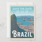 Rio de Janeiro, Brazilië | Save the date (Voorkant)