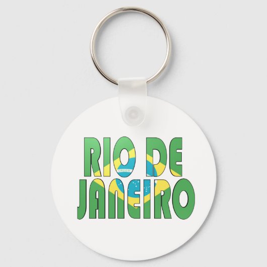 Rio de Janeiro, Brazilië Sleutelhanger (Voorkant)