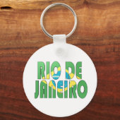 Rio de Janeiro, Brazilië Sleutelhanger (Voorkant)
