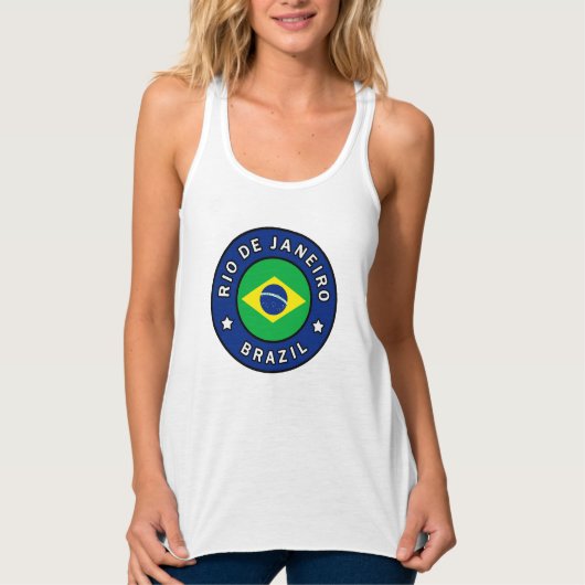 Rio de Janeiro Brazilië Tanktop (Voorkant)
