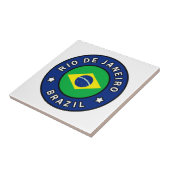 Rio de Janeiro Brazilië Tegeltje (Zijkant)