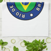 Rio de Janeiro Brazilië Theedoek (Gevouwen)