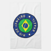 Rio de Janeiro Brazilië Theedoek (Verticaal)