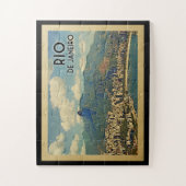 Rio De Janeiro Brazilië - Vintage Travel Legpuzzel (Verticaal)