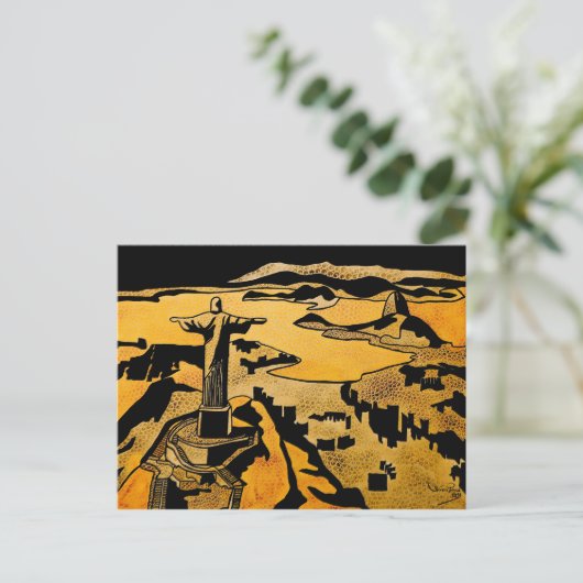 Rio de Janeiro Briefkaart (Staand voorkant)