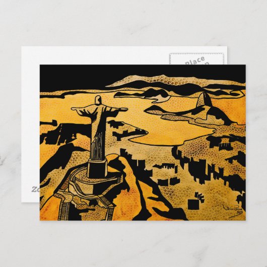 Rio de Janeiro Briefkaart (Voorkant / Achterkant)