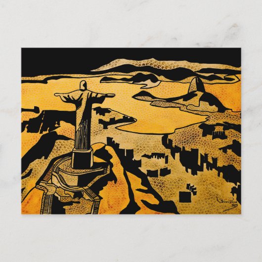 Rio de Janeiro Briefkaart (Voorkant)