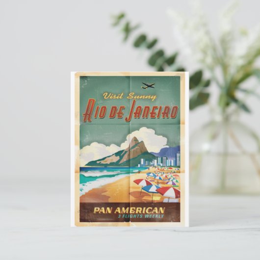 Rio de Janeiro Briefkaart (Staand voorkant)