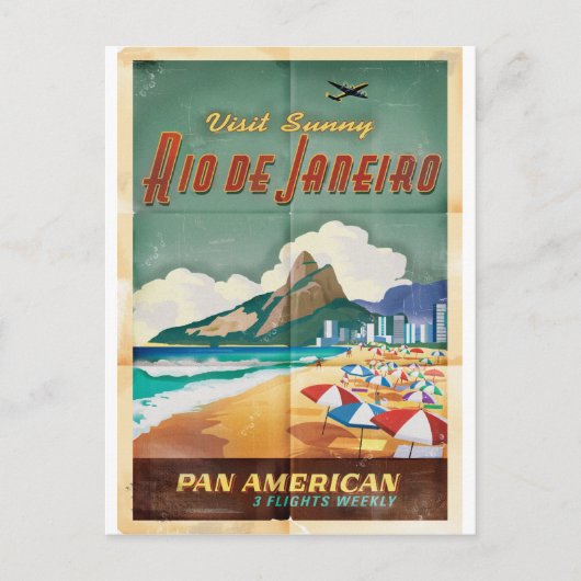 Rio de Janeiro Briefkaart (Voorkant)