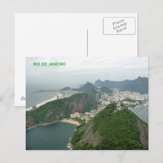 rio de janeiro briefkaart (Voorkant / Achterkant)