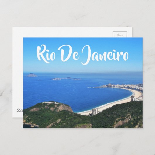 Rio De Janeiro Briefkaart (Voorkant / Achterkant)