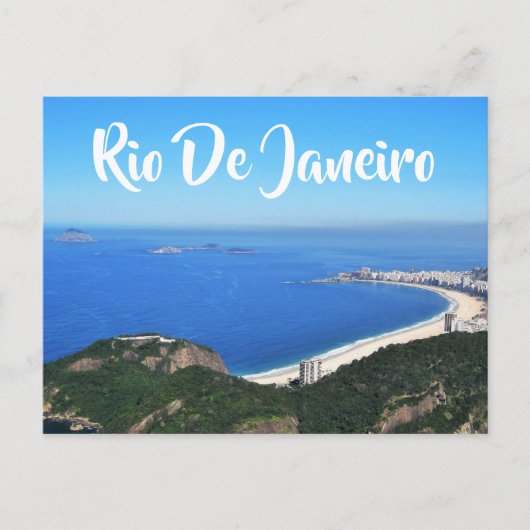 Rio De Janeiro Briefkaart (Voorkant)