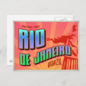 RIO de JANEIRO Briefkaart (Voorkant / Achterkant)