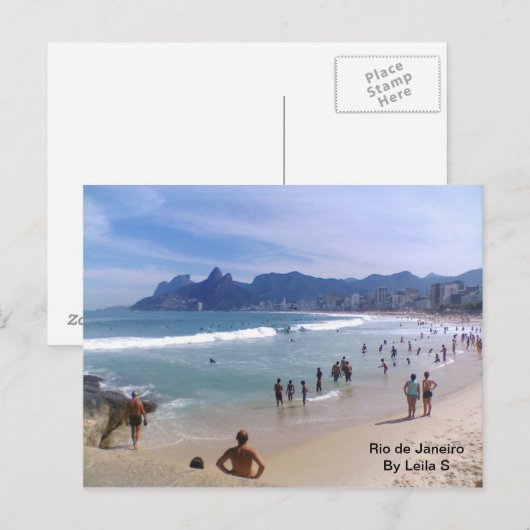 Rio de Janeiro Briefkaart (Voorkant / Achterkant)