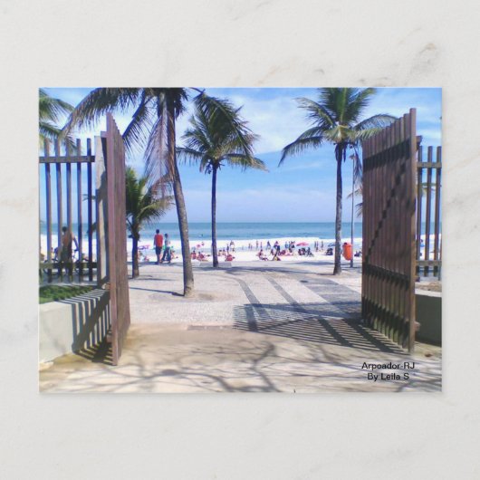 Rio de Janeiro Briefkaart (Voorkant)