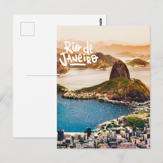 Rio De Janeiro Briefkaart (Voorkant / Achterkant)