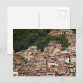 Rio de Janeiro Briefkaart van reizen naar Brazilië (Voorkant / Achterkant)