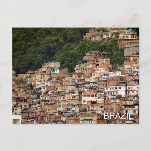 Rio de Janeiro Briefkaart van reizen naar Brazilië (Voorkant)