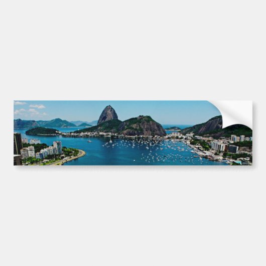 Rio de Janeiro Bumpersticker (Voorkant)