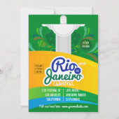 Rio de Janeiro Carnaval aangepaste logo (Voorkant)