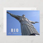 Rio de Janeiro - Christus De Redeemer Briefkaart (Voorkant / Achterkant)
