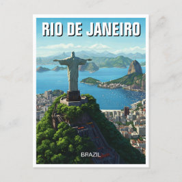 Rio de Janeiro Christus de Verlosser Briefkaart