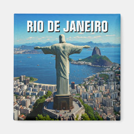 Rio de Janeiro Christus de Verlosser Magneet
