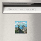 Rio de Janeiro Christus de Verlosser Magneet (Insitu (Vaatwasser))