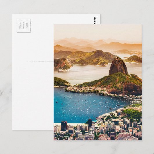 Rio De Janeiro Cityscape View Briefkaart (Voorkant / Achterkant)
