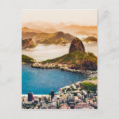 Rio De Janeiro Cityscape View Briefkaart (Voorkant)