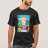 Rio de Janeiro Cristo Redentor Brazilië, kleurrijk T-shirt (Voorkant)