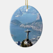 Rio de Janeiro Cristo Statue Keramisch Ornament (Rechts)