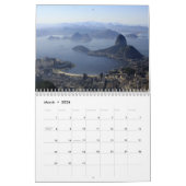 Rio de Janeiro, de stad Wonder in afbeelding Kalender (Mar 2026)