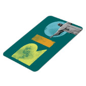 Rio de Janeiro en Cristo Redentor Magneet (Linkerzijde)