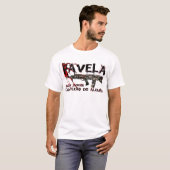 Rio de Janeiro Favela (Slum/Shanty Town) T-shirt (Voorkant volledig)