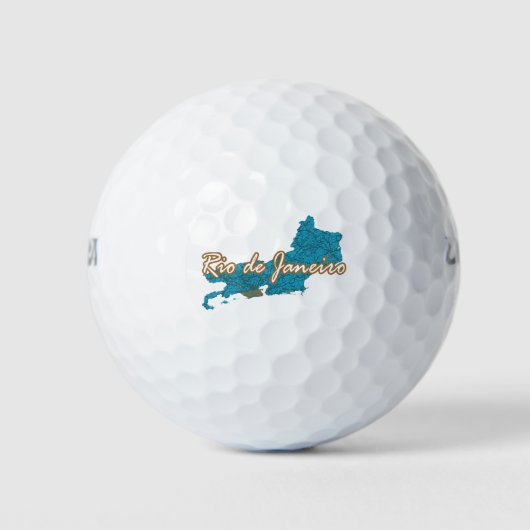 Rio de Janeiro Golfballen (Voorkant)