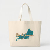 Rio de Janeiro Grote Tote Bag (Voorkant)