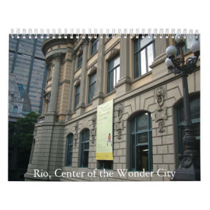 Rio de Janeiro, het wonderbaarlijke stadscentrum. Kalender