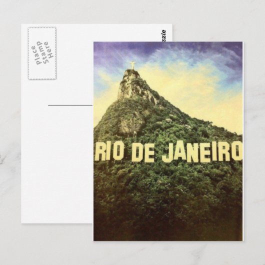 Rio de Janeiro  Hollywood Briefkaart (Voorkant / Achterkant)