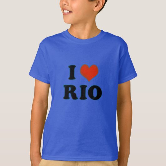 rio de janeiro - Ik hou van Rio T-shirt (Voorkant)