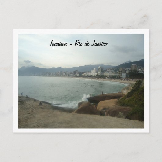 Rio de Janeiro - Ipanema Briefkaart (Voorkant)