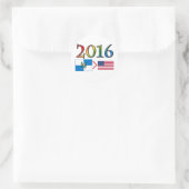 Rio de Janeiro is beter Ronde Sticker (Tas)