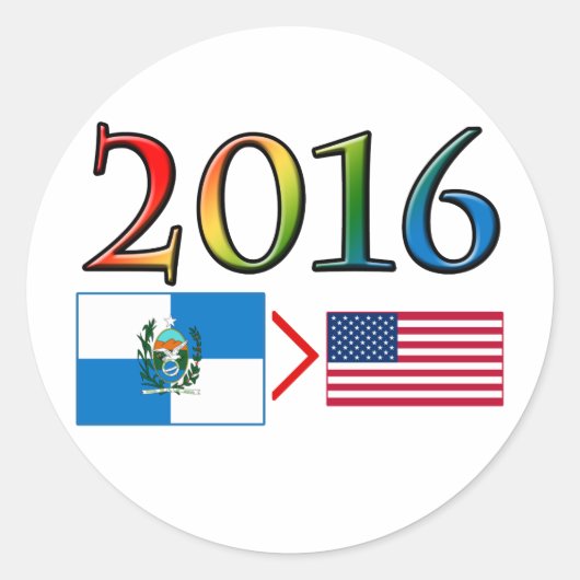 Rio de Janeiro is beter Ronde Sticker (Voorkant)