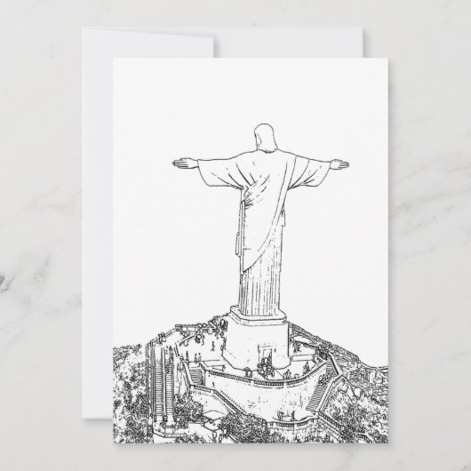 Rio de Janeiro Kaart (Achterkant)