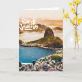 Rio De Janeiro Kaart (Gele Bloem)
